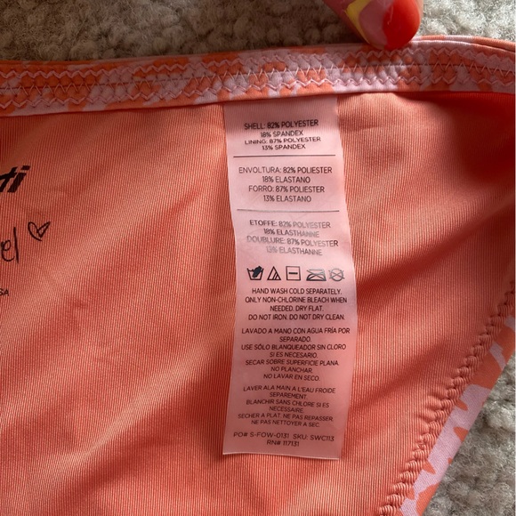 NWOT Sporti x Stef Corgel Daydream Cheetah Strappy Hipster Bottom - Picture 6 of 10